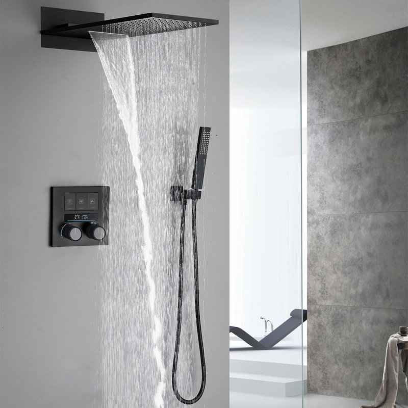 Volume Control Complete Shower System