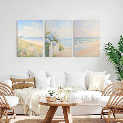 3 Piece Wrapped Canvas Print
