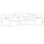 Canapé modulaire inclinable électrique Alaylah Wall-Hugger-24082879-24082878-12863540