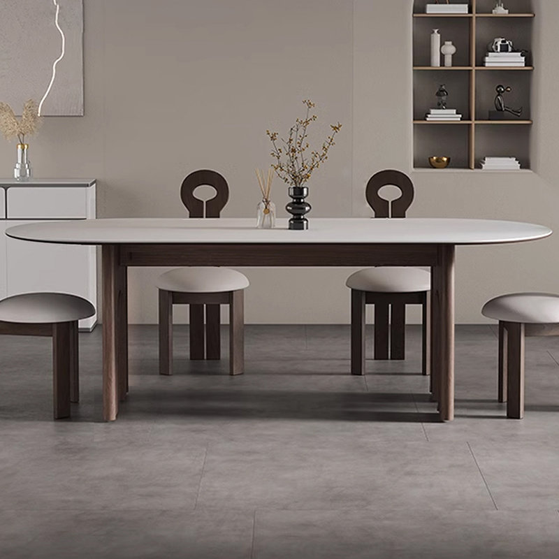 Table de salle à manger Oatsvall, H 29,53 po x L 78,74 po x l 31,5 po 