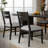 Upholstered Solid Wood Dining Chair-1135882476