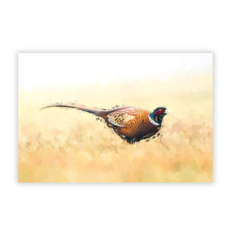 A Pheasant Bird - Frameless Print, 21 cm H x 29.7 cm W