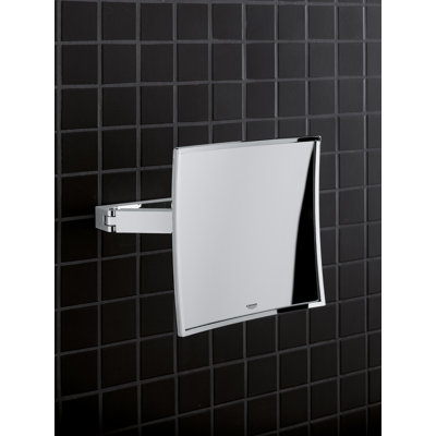 Selection Cube Modern & Contemporary Magnifying Makeup / Shaving Mirror