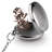 Alessi T-Timepiece 18/10 Stainless Steel Tea Infusers