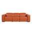 Ensemble de canapé inclinable électrique en cuir fleur Cinaed-110403317