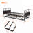 Metal Daybed Platform Bed Frame with Trundle Built-in Casters