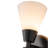 2-Light Cone Glass Wall Sconce-885864258