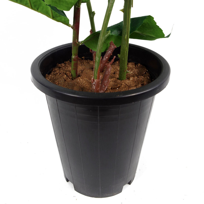 90cm Faux Tree in Pot Liner, Blue