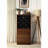 Walnut Wine Cabinet With 3 Drawer
