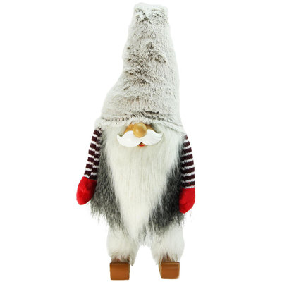 Figurine de table gnome de Noël 29,5 po