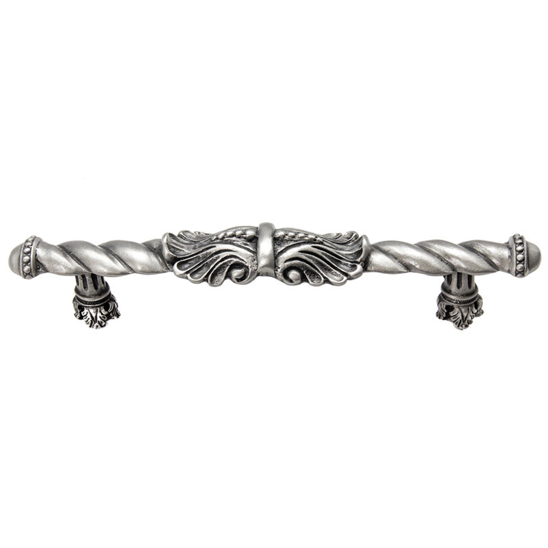 Acanthus large pull Romanesque style, 5", Satin