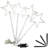 Set of 4 Snowflake Garden Stake