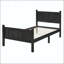 Twin Size Flat Panel Bed with Shaker and Farmhouse Style Design-866313232-866313233