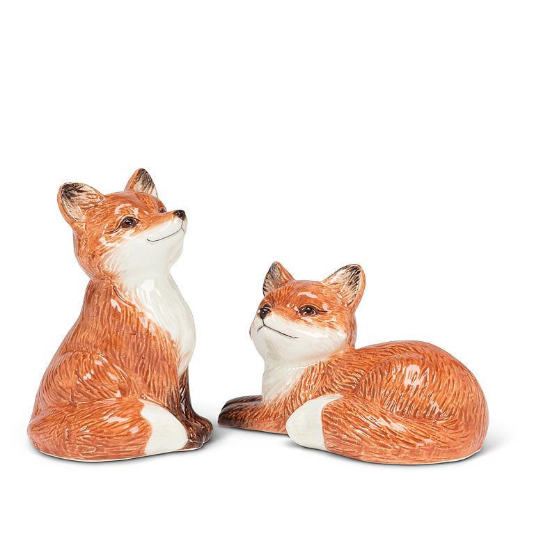 Salière et poivrière Foxes