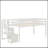 Loft Bed With Staircase , White