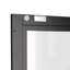 Armoire de cuisine en métal - 72 po de hauteur avec 5 tablettes réglables, armoire autoportante noire pour cuisine / garde-manger / salle de bain