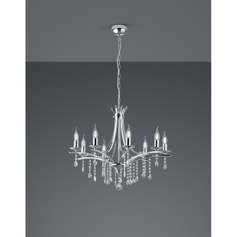 Nader 8 - Light Candle Style Chandelier