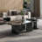 Light luxury rectangular marble coffee table-110975733-110975731
