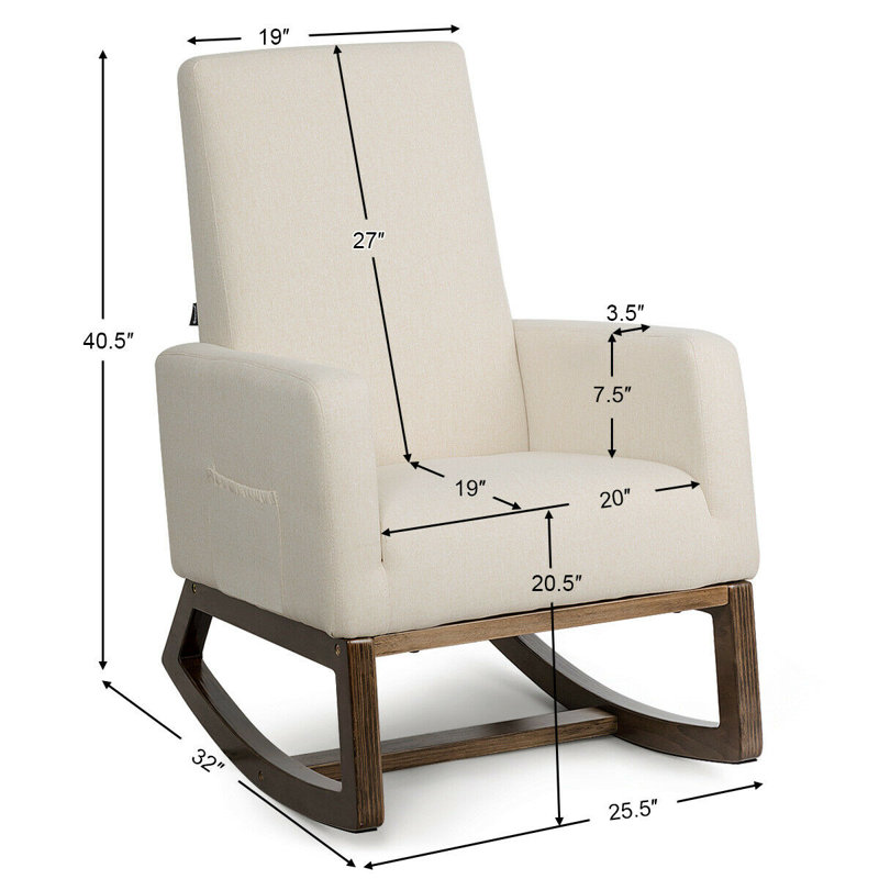 Chaise berçante