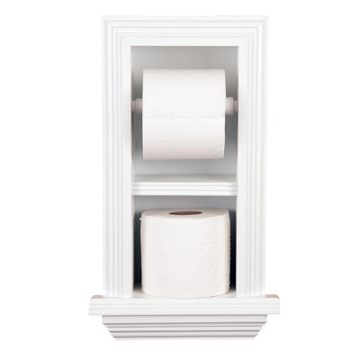 Butler Double Recessed Toilet Paper Holder