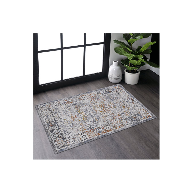 Collection 2X3 Traditional Non-Shedding Living Room Bedroom Dining Home Office Stylish And Stain Resistant Area Rug