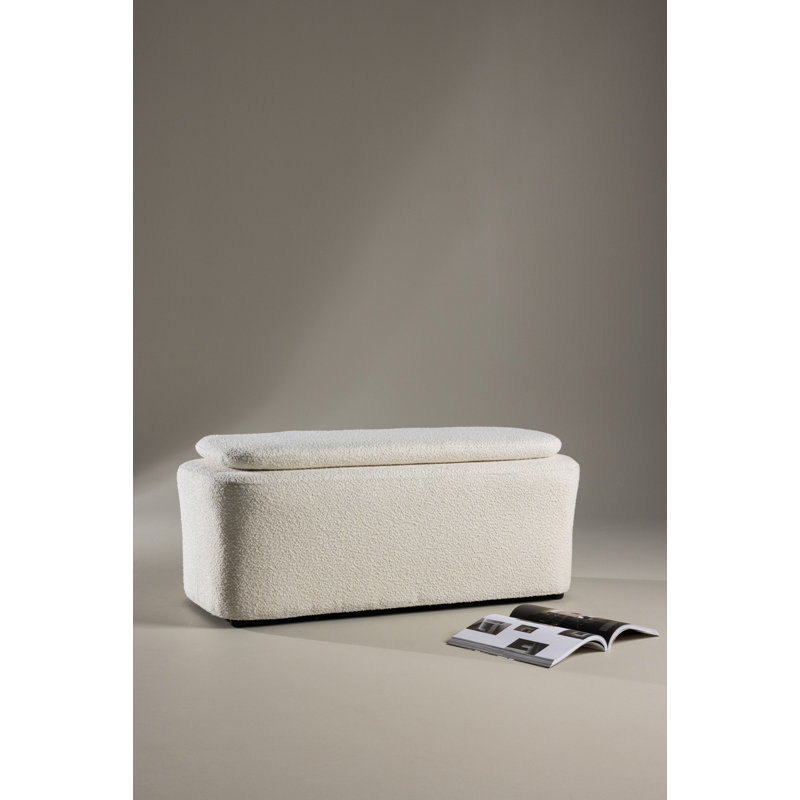 Alainnah Boucle Upholstered Bench