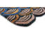 Masquerade Hand Tufted Geometric Area Rug in Blue/Beige-1320548713