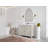 Aberdeen 42 " W Free Standing Wall Mounted 1 Single Vanity Bathroom Vanity With Quartz Top-94286321