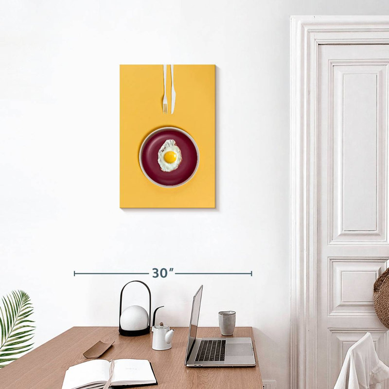 Yarlin Egg For Breakfast, 24" H x 16" W