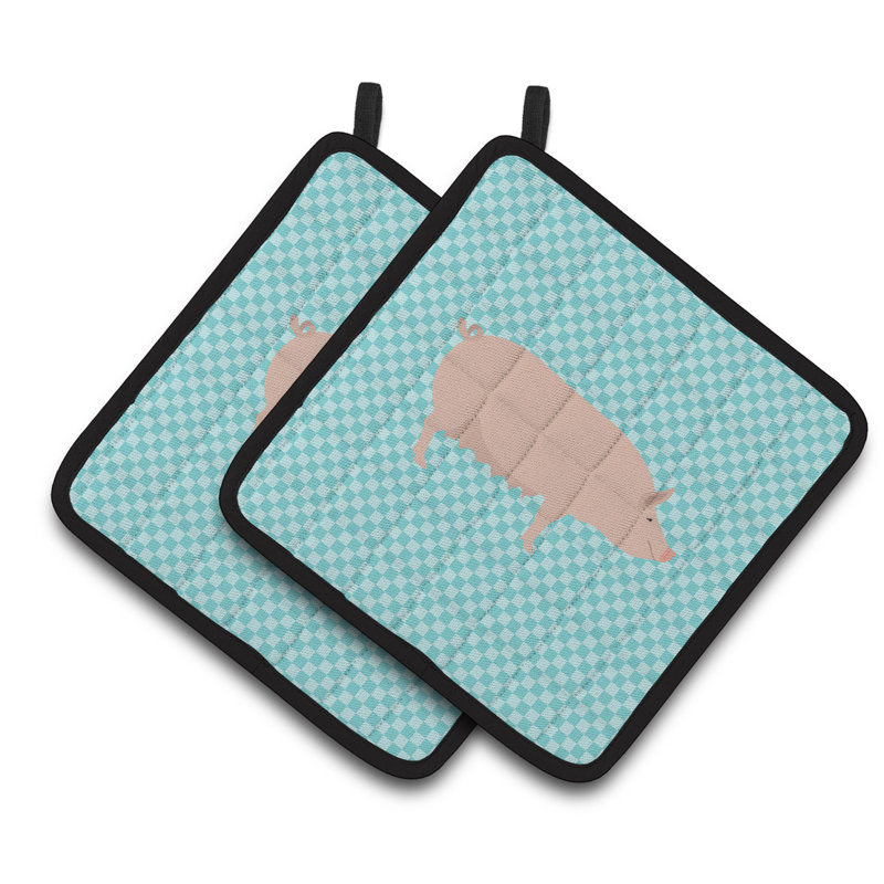 Caroline's Treasures Striped Polyester Potholder