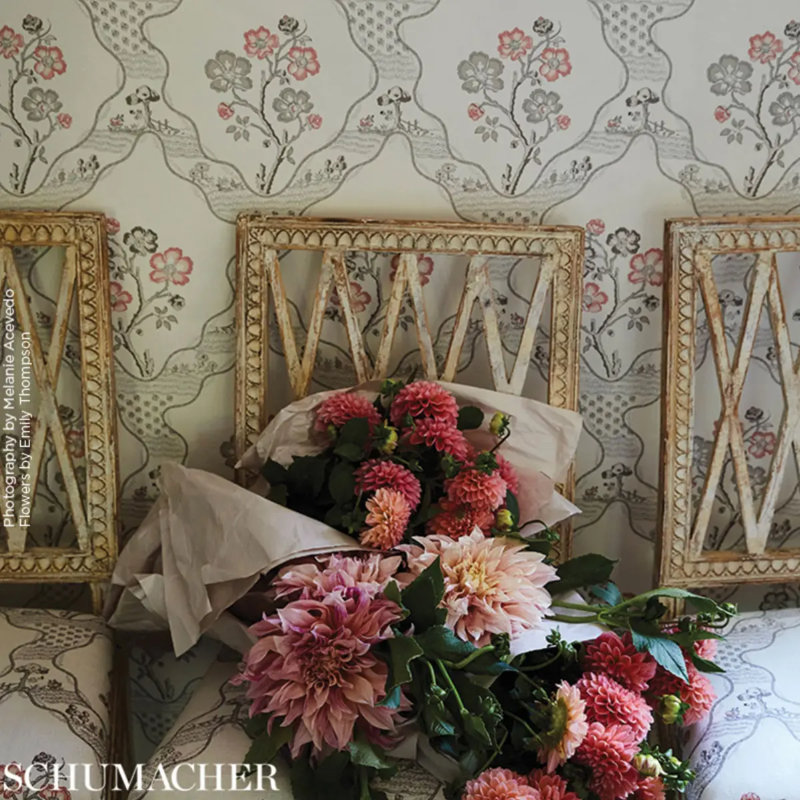 Marella Fabric, Rose