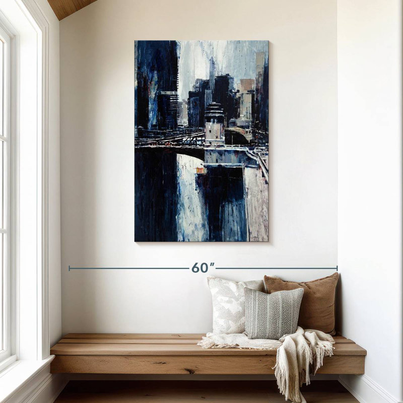 Sireci Clark Street Bridge, 45" H x 30" W