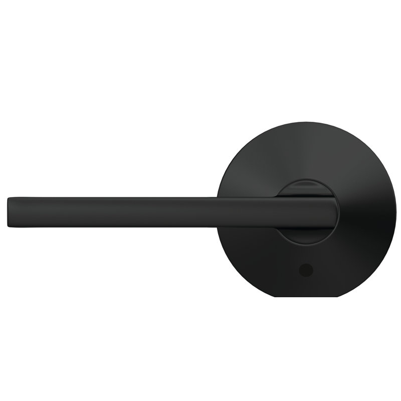 Levier anti-rotation personnalisé Latitude avec garniture Kinsler, Noir mat