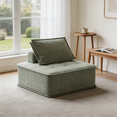 1 Seater Corduroy Sofa
