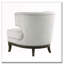 Fauteuil d'appoint rembourré Boucle