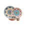 Eddie Medallion Melamine Salad Bowl