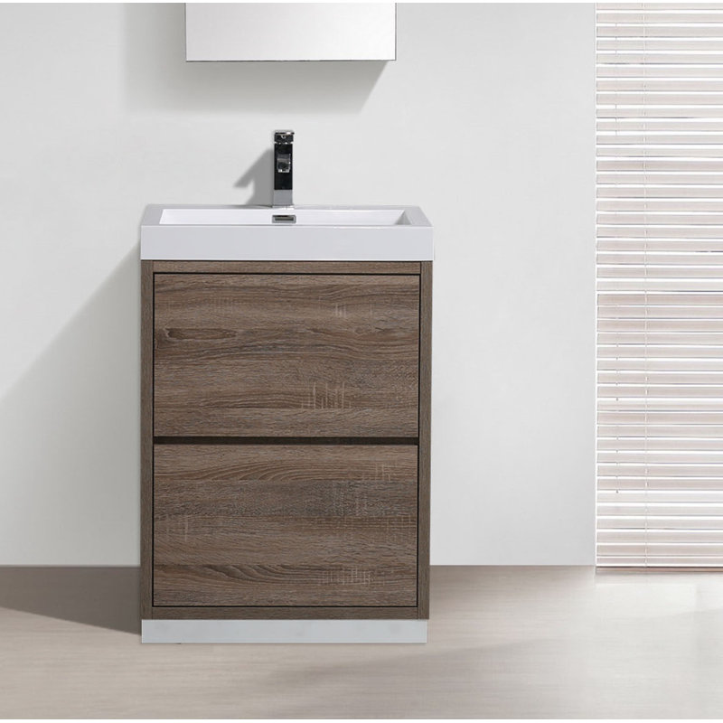 Ensemble de meuble-lavabo simple Roger, H 33,87 po x l 23,62 po x P 18,87 po