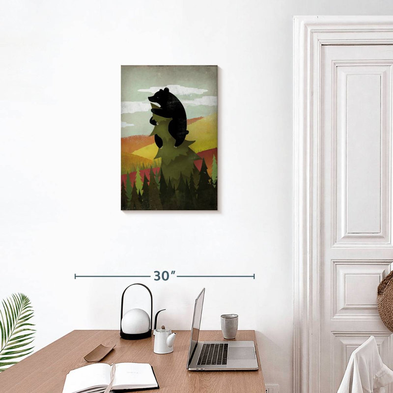 Bramep Leaf Peeper sans mots, H 24 po x l 16 po