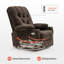 Fauteuil inclinable, oscillant et oscillant électrique avec télécommande-460081384