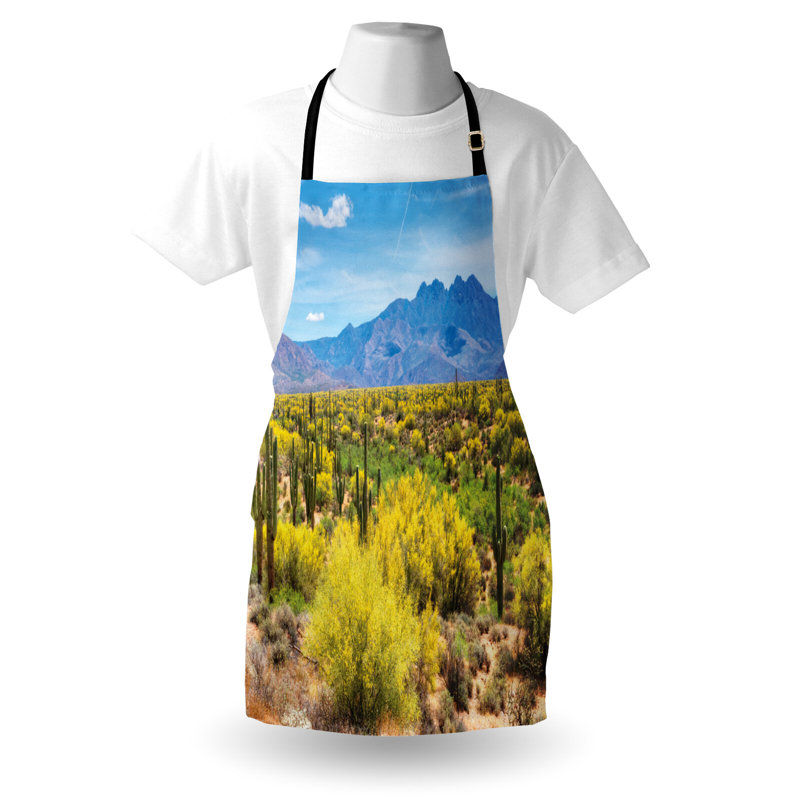 No Pattern Bib Apron