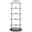 Metal 5 Compartment Makeup Organiser