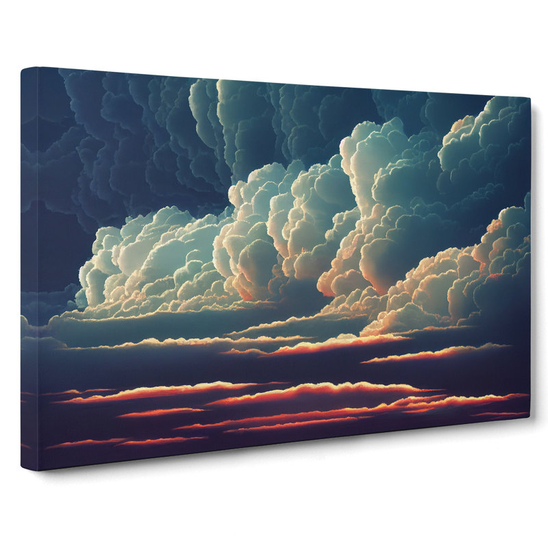 Epic Clouds - Wrapped Canvas, 50cm H x 76cm W x 3cm D