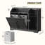 Armoire à linge double inclinable avec 3 paniers à serviettes et 2 paniers de 8,7 gallons, poubelle de grande capacité-404058285