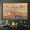 Carte rétro de la Ponderosa Nevada: œuvre d'art sur toile imprimée, toile tendue 1P