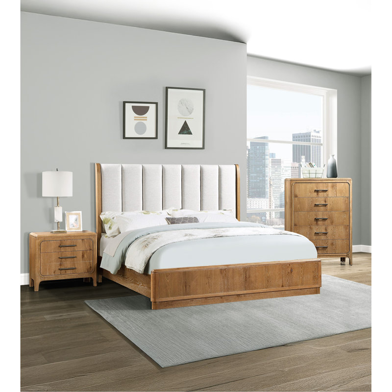 1Pc Five Drawer Chest Wooden Bedroom Furniture