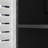 Dewhurst Storage Bookcase with Led light