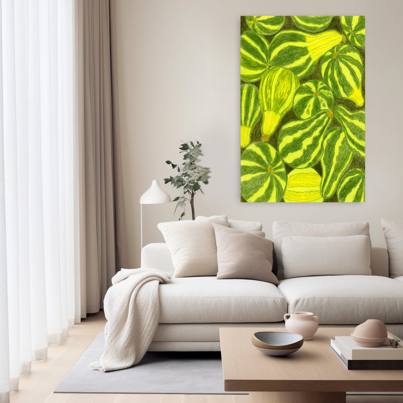 Art contemporain contemporain, H 60 po x l 40 po