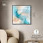 Art abstrait bleu Quori I -205876581-205876579