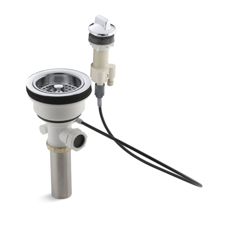 Duostrainer Dry Dual Remote Control Cable Drain and Strainer