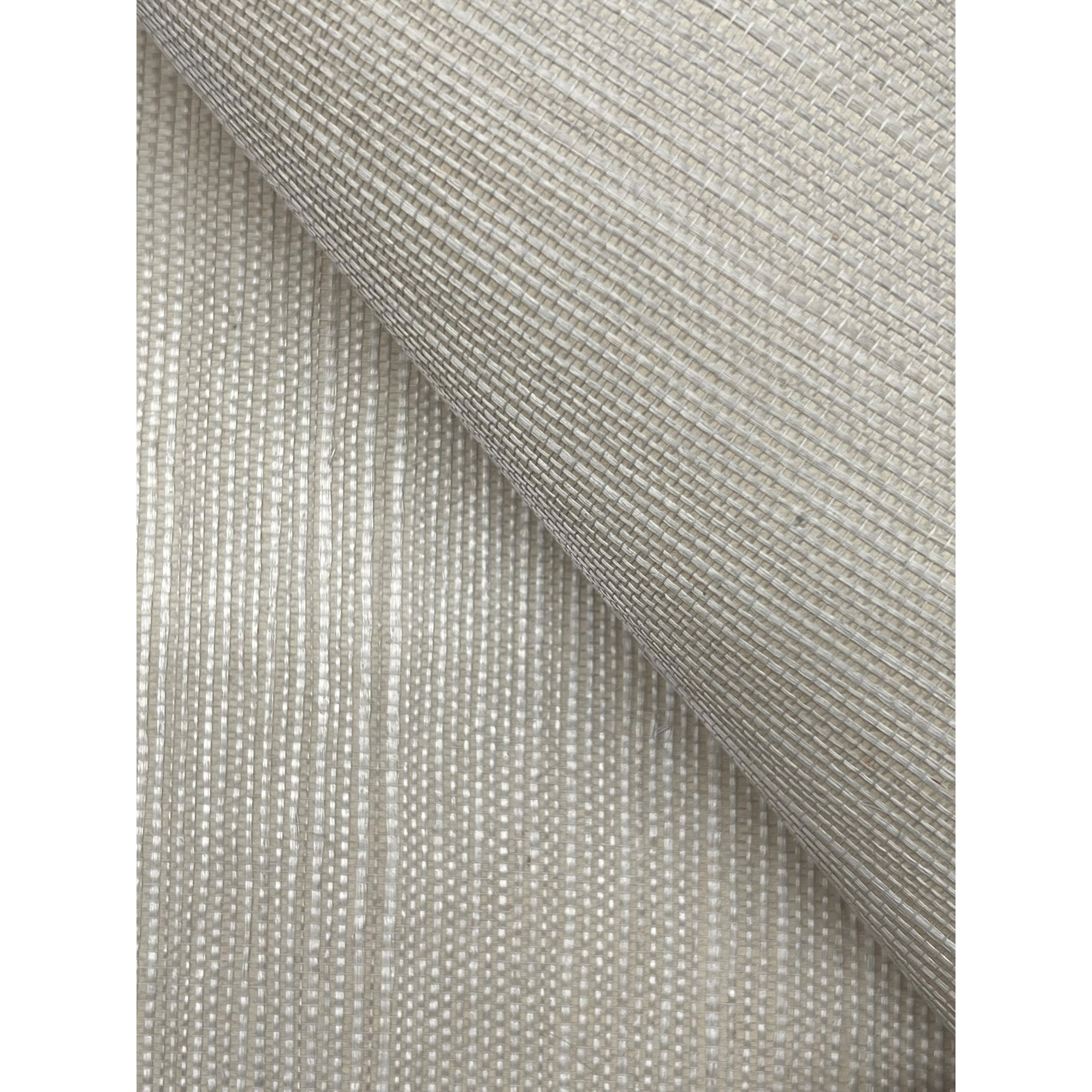 Bollinger 24' L x 36" W Plain Grass Sisal Wallpaper Roll, Green